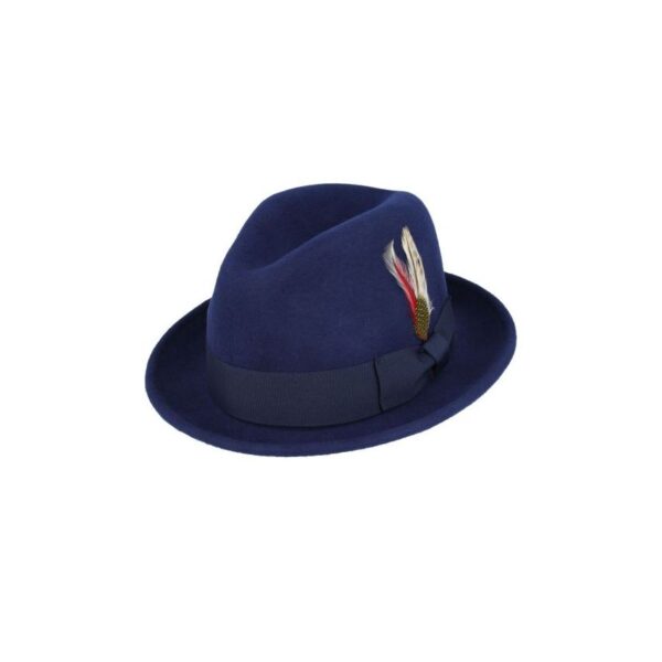 C-Crown Trilby Hat – Navy