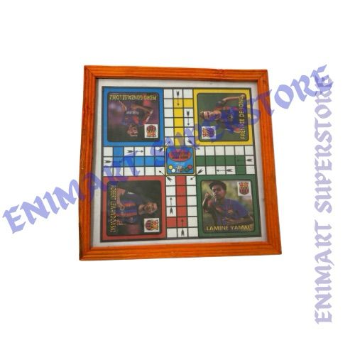 Medium Size Wooden Ludo Board Game