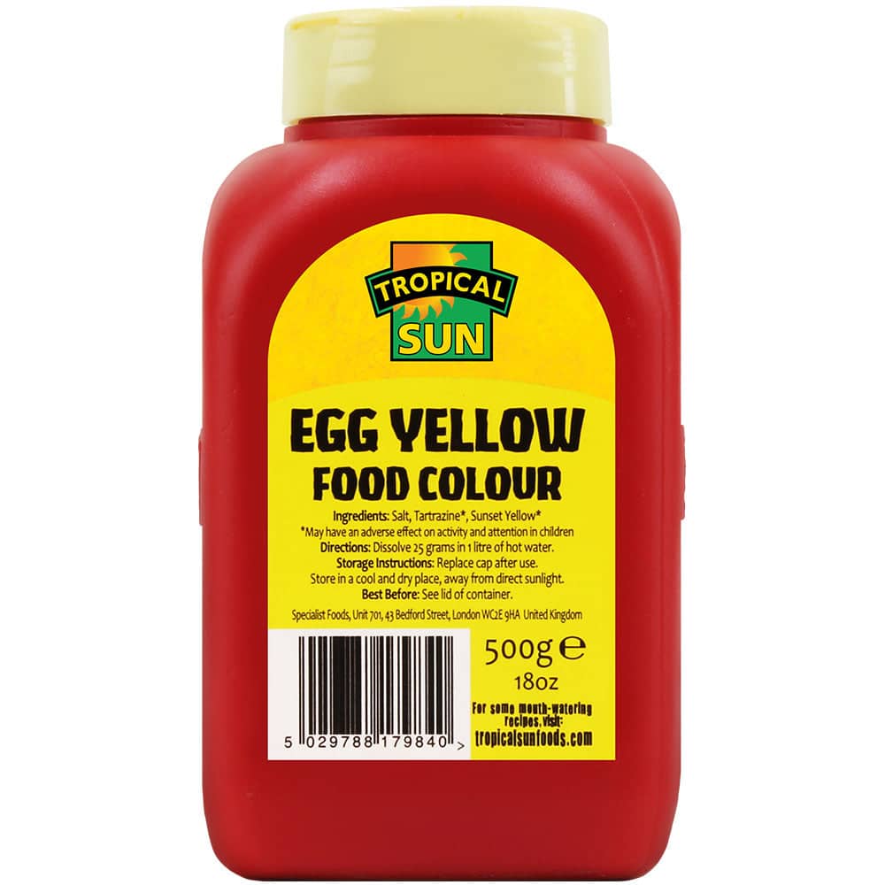 EGG YELLOW FOOD COLOURIONG