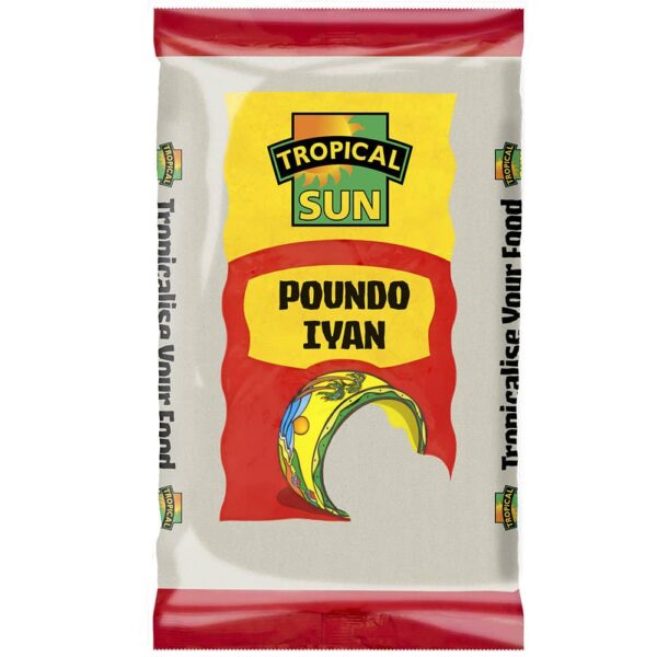 Tropical Sun Poundo Iyan (Pounded Yam Flour)  Item Code: TS-POUNDOIYAN