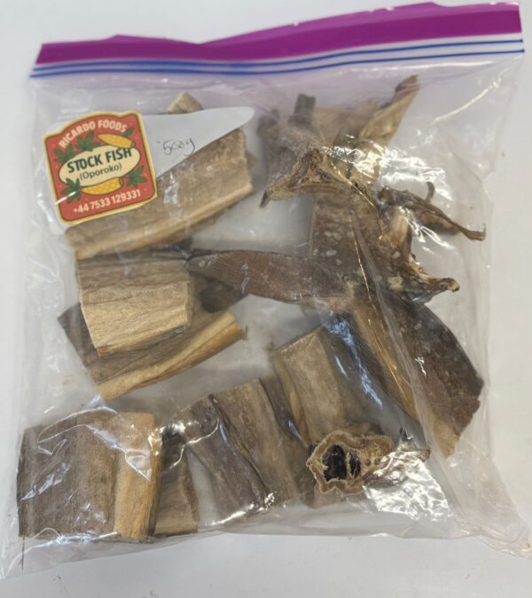 Stock Fish (Oporoko) – 500g | Essential Cooking Ingredient | Naturally Dried