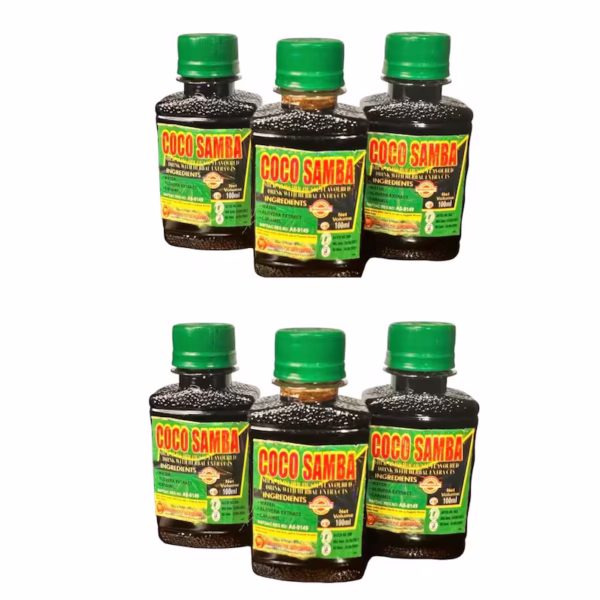 Coco Samba Drink – Milk & Chocolate Flavoured 100ml Bottles x 6